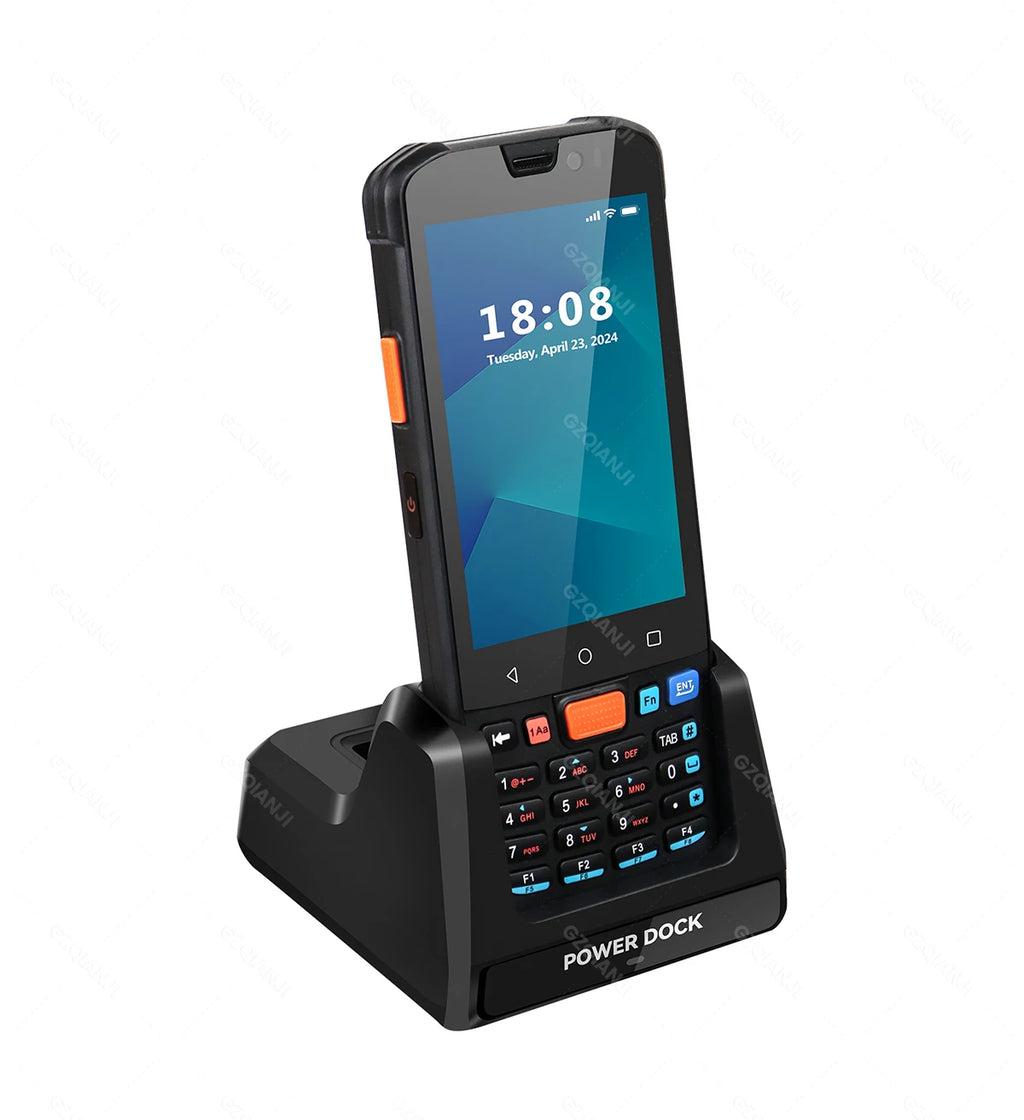 4G64 PDA Android Handheld Terminal Bluetooth Barcode Scanner 1D 2D QR Portable Data Collector Terminal Device With 4G GPS 3G32G