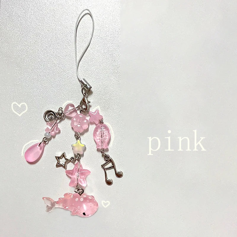 Shark phone charm fairy core bag charm 1pcs