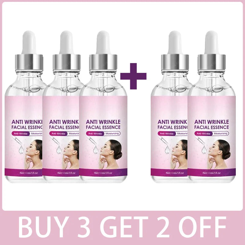 3ND Instant Anti Wrinkle Aging Remove Facial Wrinkles Serum To Fine Lines Around The Eyes Crow's Feet Neck Wrinkle Serum