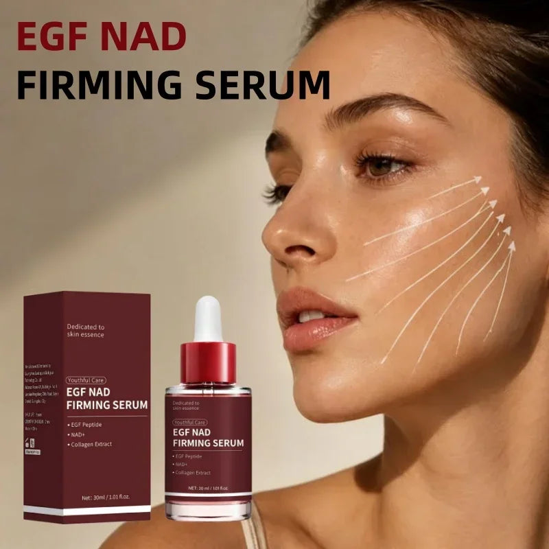 Niacinamide Collagen Firming Facial Serum 30ml EGF NAD Red Bottle Essence Improve Rough Skin Reduce Fine Lines Korean Skin Care