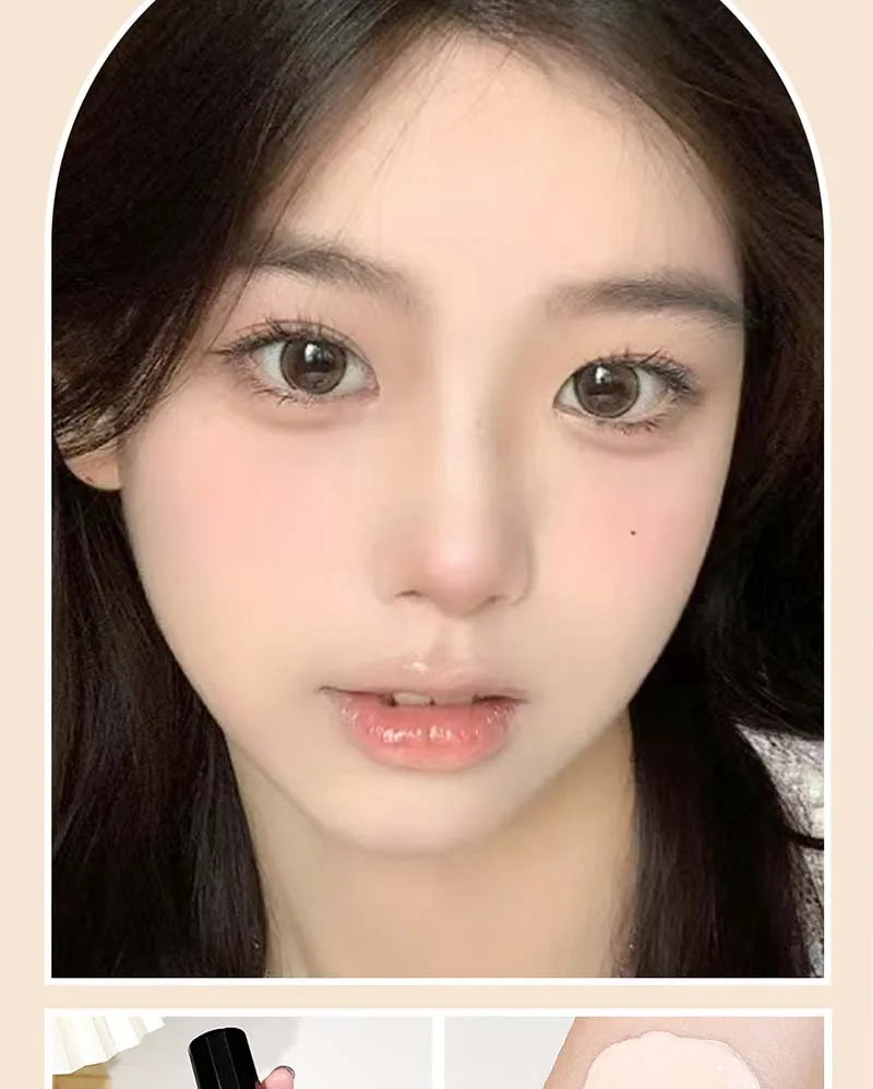 Liquid Foundation Makeup Base Waterproof High Coverage Concealer BB Cream Brighten Face Skin Tone Hydrating Foundation Makeup