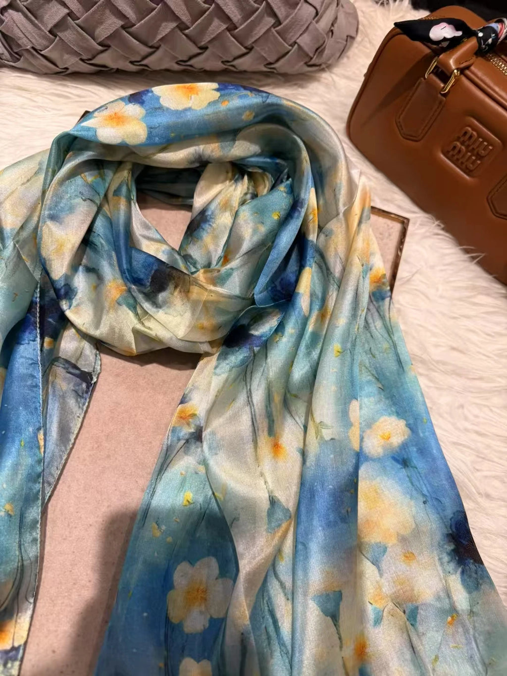 BYSIFA| Ultralarge Spring Fall 100% Mulberry Silk Scarf Beach Wrap Brand Female Long Scarves New Red Floral Silk Scarf Shawl