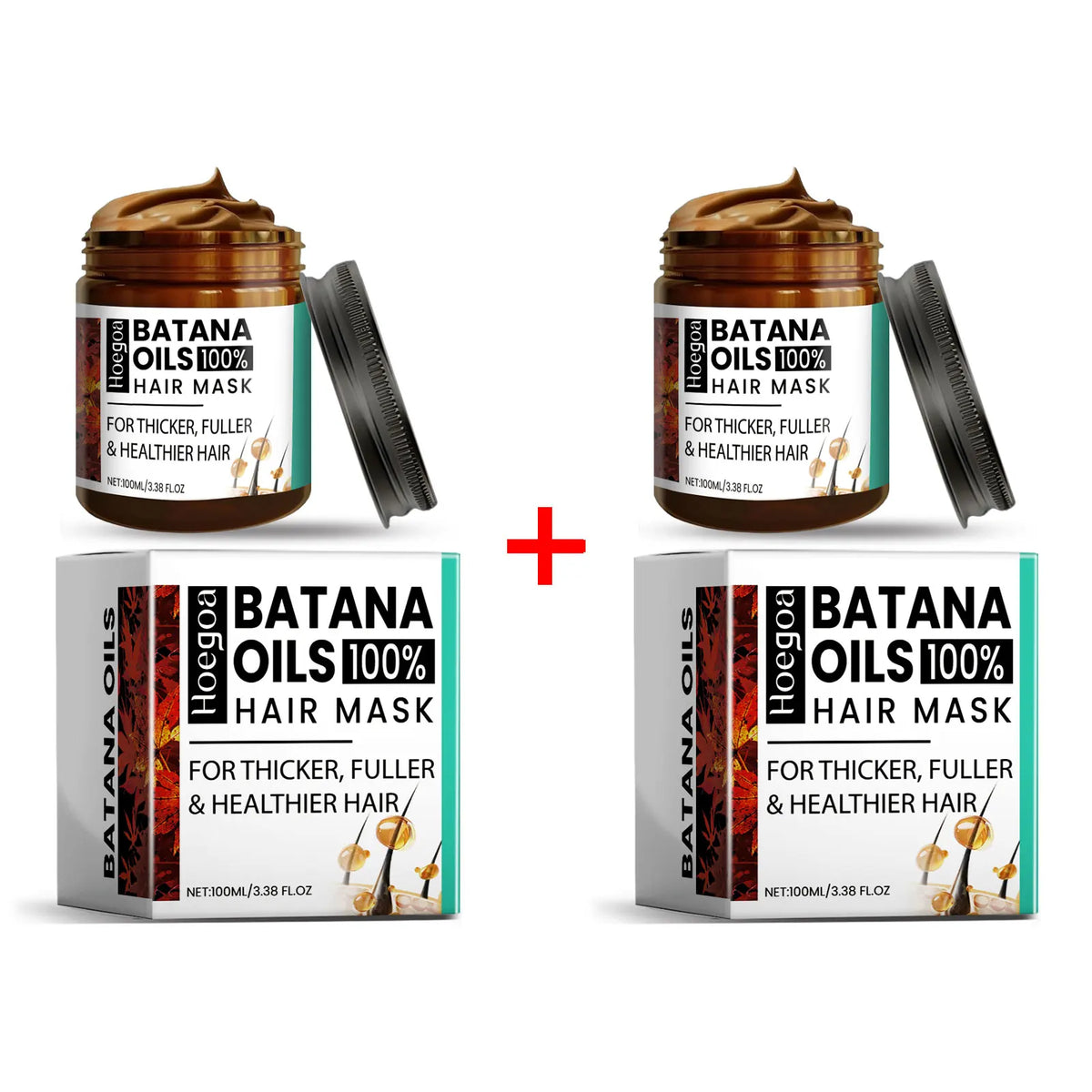 100% Pure Organic Hair Mask Batana Oil Hair Growth Oil Natural Treatment Nourishing Reduce Hair Loss Anti-Breakage Hair Products