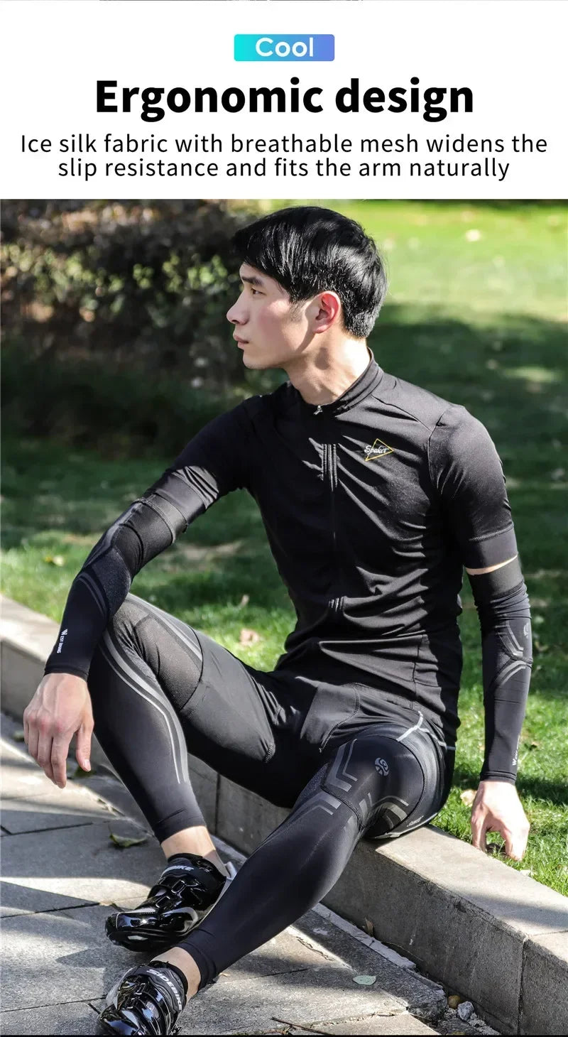 WEST BIKING Sports Compression Leg Sleeves Men Women MTB Winter Fleece Leg Warmers Men Women Cycling Running Basketball Leggings