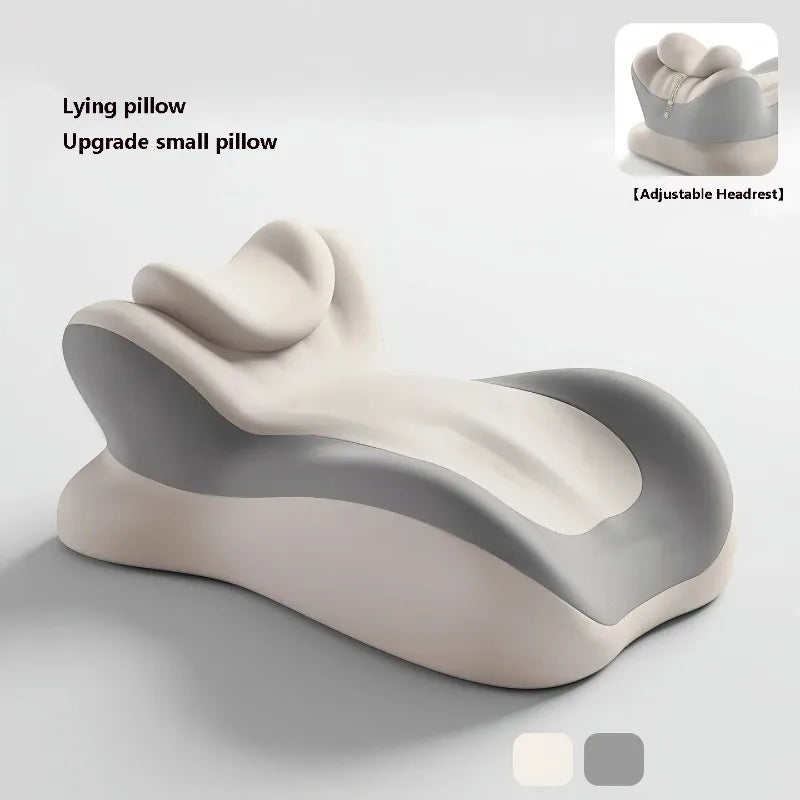 Multi-functional Memory Foam Pillow Ergonomic Support Wedge Shape Pillow Neck Leg Rest Reading Phone Use Pain Relief