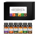 Water Soluble Essential Oil Set Aromatherapy TOP 6 Organic Blends for Diffuser Humidifier Perfume Oil Lavender Oranges
