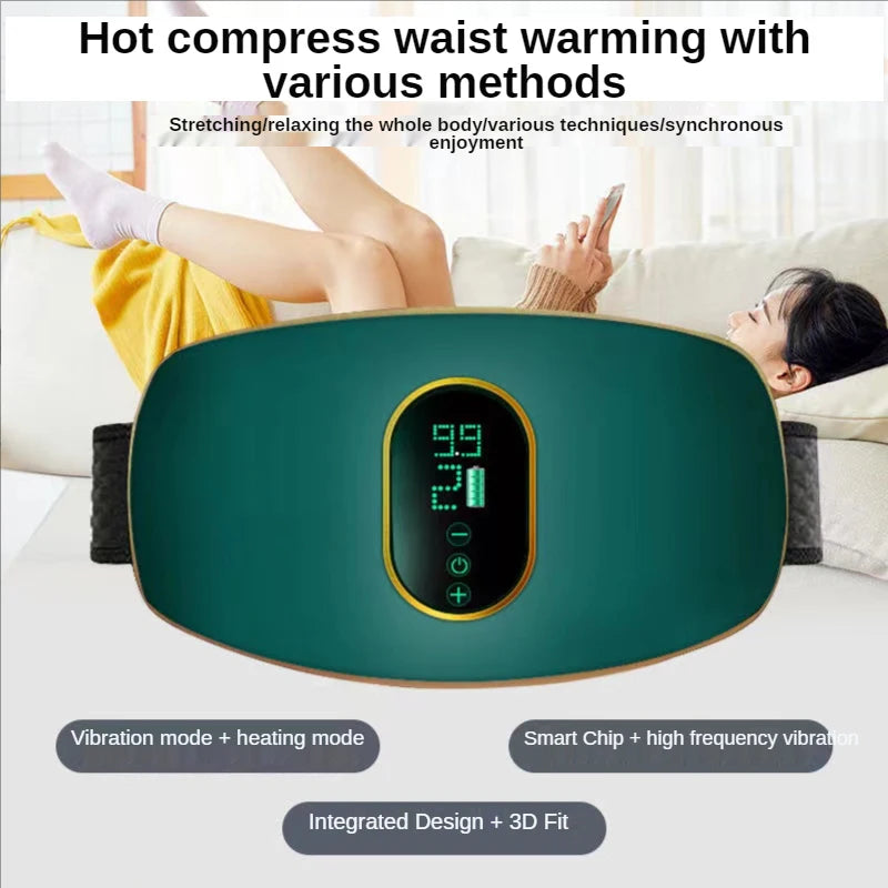 Vibration Abdomen Slimming Machine Weight Loss Lazy Big Belly Thin Waist Stovepipe Fat Burning Abdominal Massage Fitness Equip