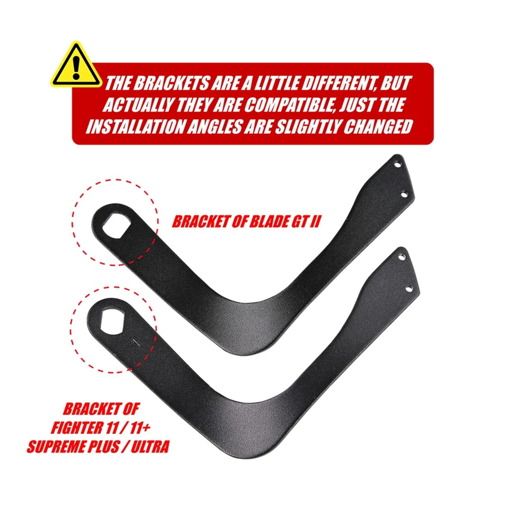Original TEVERUN 11-Inch Fender for FIGHTER 11 11+ SUPREME PLUS ULTRA BLADE GT II Electric Scooter Mudguard Front And Rear Wheel