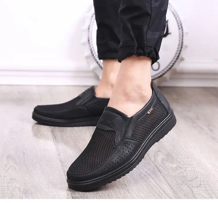 Men's Shoes 2025 Summer Casual Sneakers Breathable Mesh Chunky Sole Affordable Free Shipping
