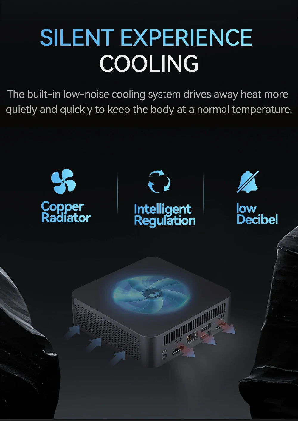 NEW Mini PC Intel I9 8950HK Windows 11 Pro 16GB RAM 1TB SSD Small Pocket Computer 4K 60Hz WiFi6 BT5.2 Gaming Desktop PC Portable