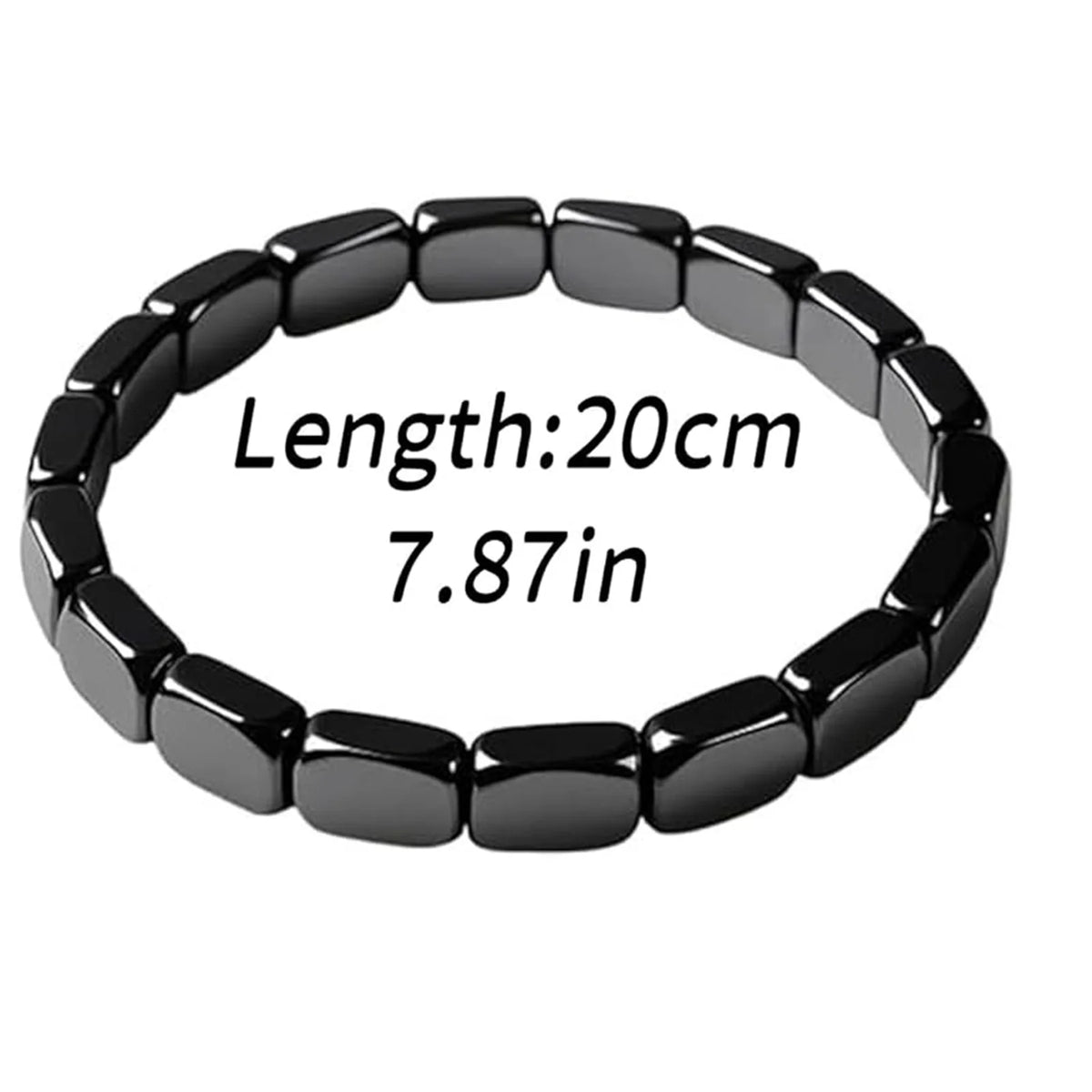 Hematite Bracelet For Men Reclaim Your Edge Confidence Natural Hematite Stone Beaded Stretch Healing Bracelets Gift Jewelry