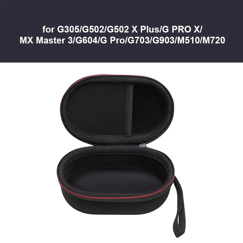 EVA Hard Case for Logitech G305/G502/G502 X Plus/G PRO X/MX Master 3/G604/G Pro/G703/G903/M510/M720 Mouse Storage bag