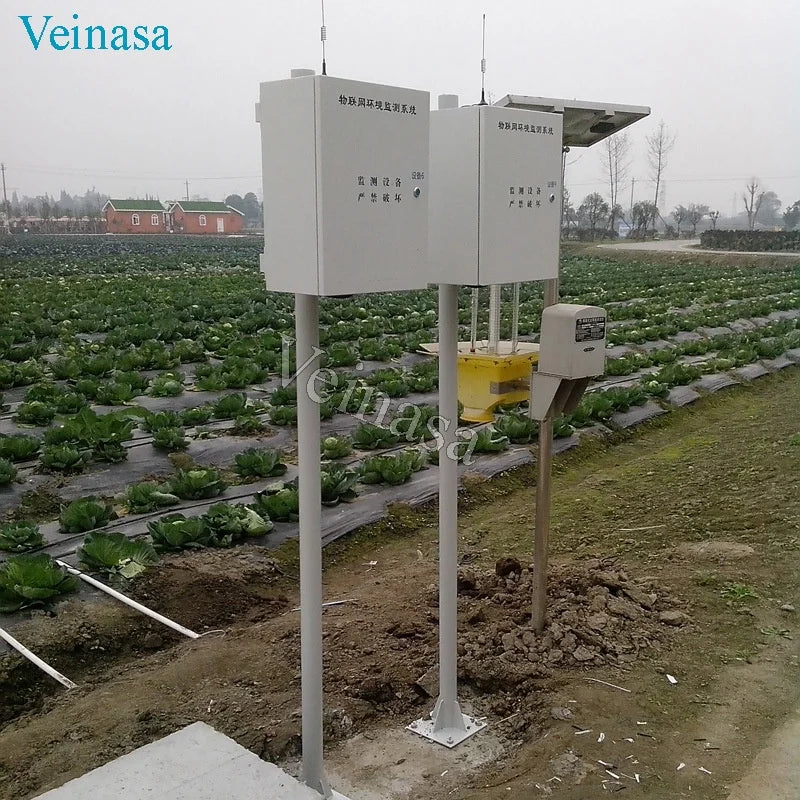 2026 Irrigation Weather Station IAWS00X Control Output Solar Powered Wireless Transmission Belt Agricultural Irrigation Customiz
