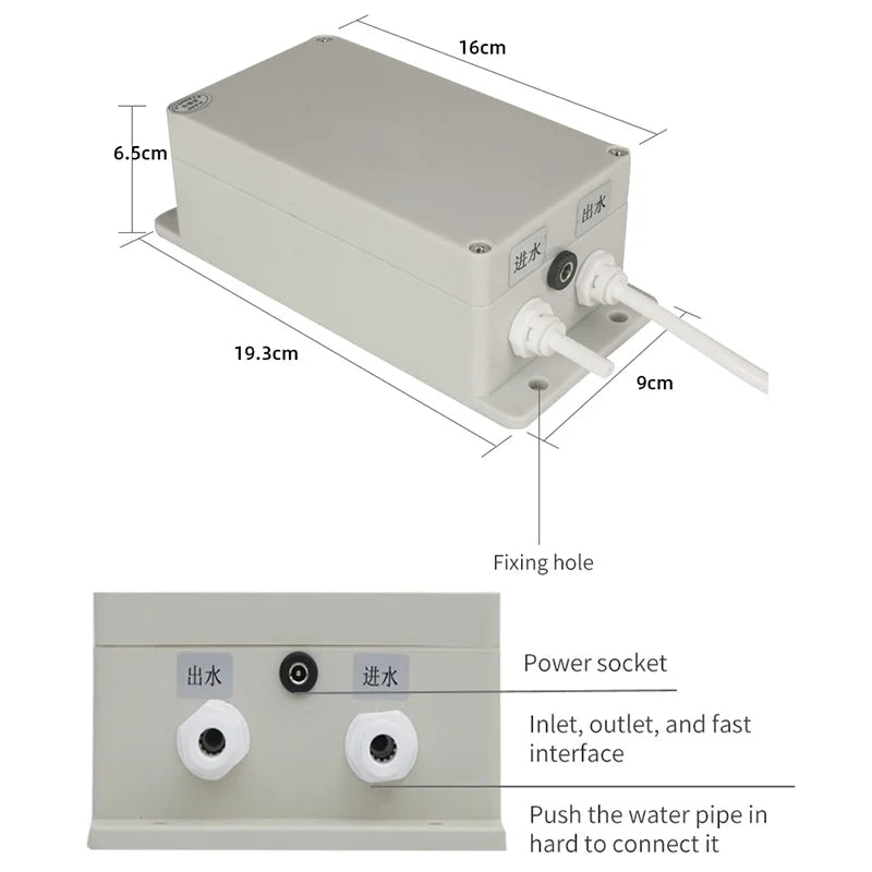 New 2.7L/ min Electric Water Pump Faucet Galley Automatic Automatic Faucet Caravan Motorhome Boat Bottled Water Pump for Kitchen