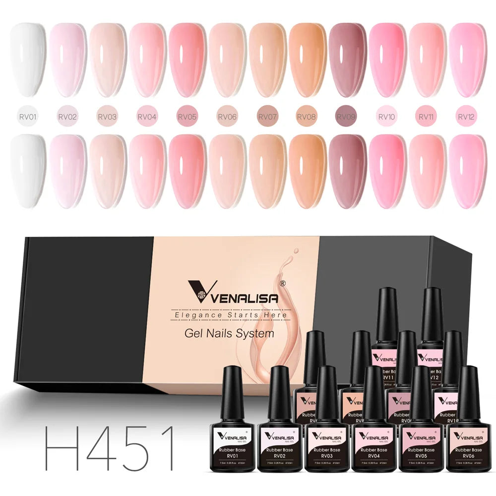 Venalisa Nail Gel Polish Fall Nail TPO FREE Long Wear Semi Permanent Soak Off UV LED Gel Nail Polish Gel Lacquer