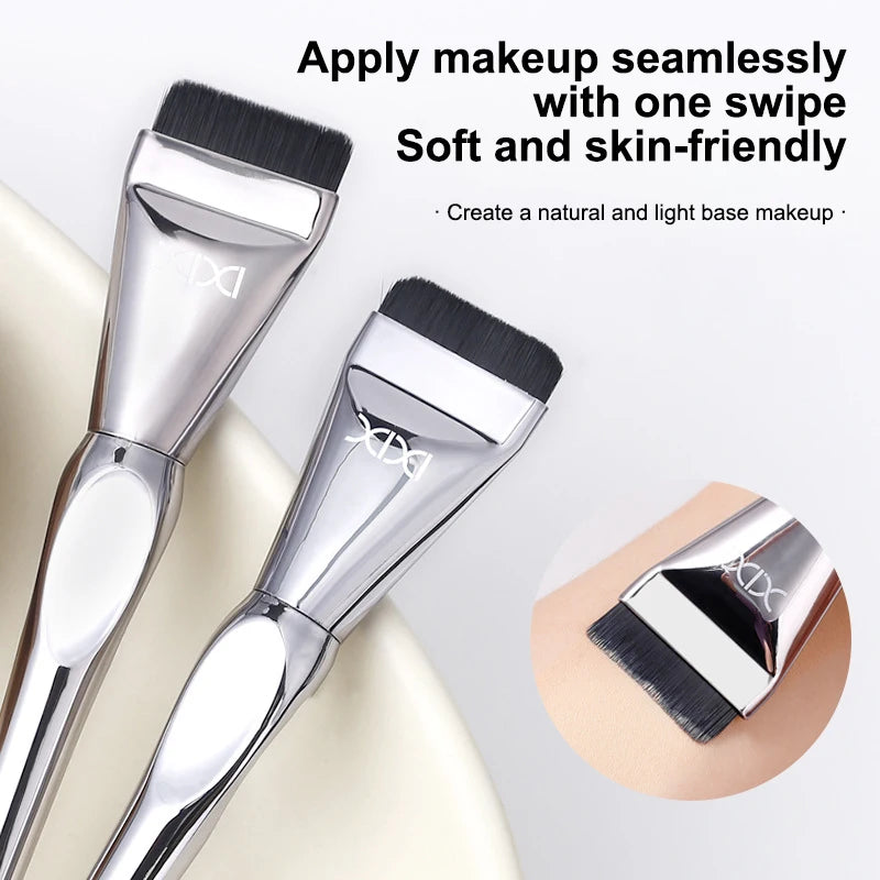 Ultra Thin Foundation Brush Lightweight Face Contour Brush Flat Contour Brush Foundation Cream Makeup Brushes Beauty