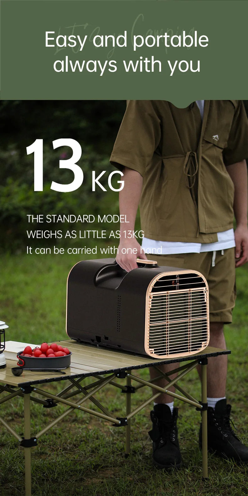 Hot Sale High Quality 5000 Btu Portable Air Conditioner 12v 24v Tent Car Camping Portable Air Conditioner