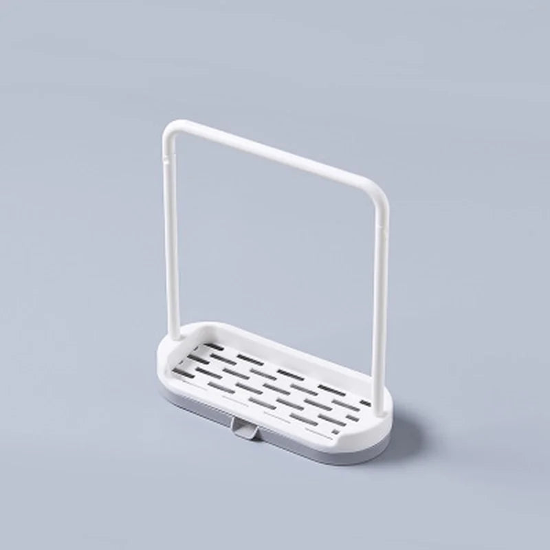 Kitchen Storage Rack Dishcloth Hanging Rack Towel Sponge Drain Racks Bathroom Soap Holder Sink Desktop Organizer