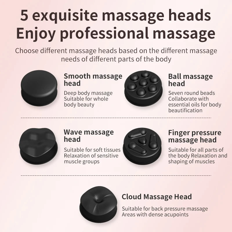 Cellulite Massager Body Sculpting Machine Electric Fat Burner Body Slimming Weight Loss Skin Lifting Beauty Body Shaping Device