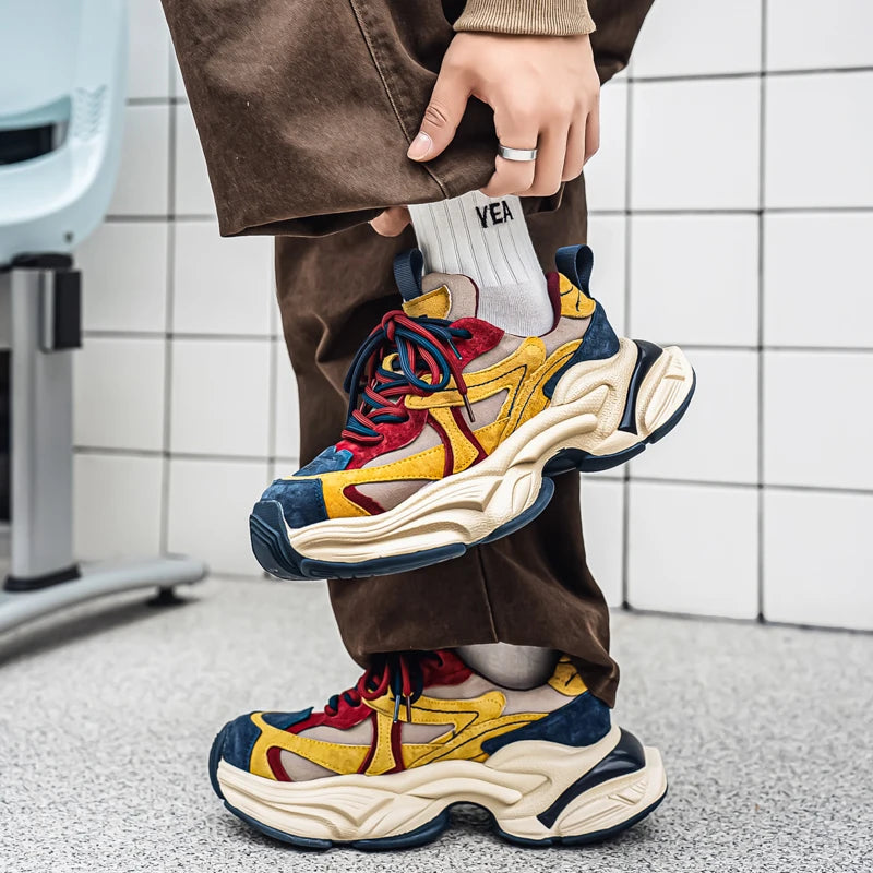 Men's Shoes men Sneakers Mens Shoes Male casual tenis Luxury shoes Trainer Race Breathable Shoes fashion loafers running Shoes