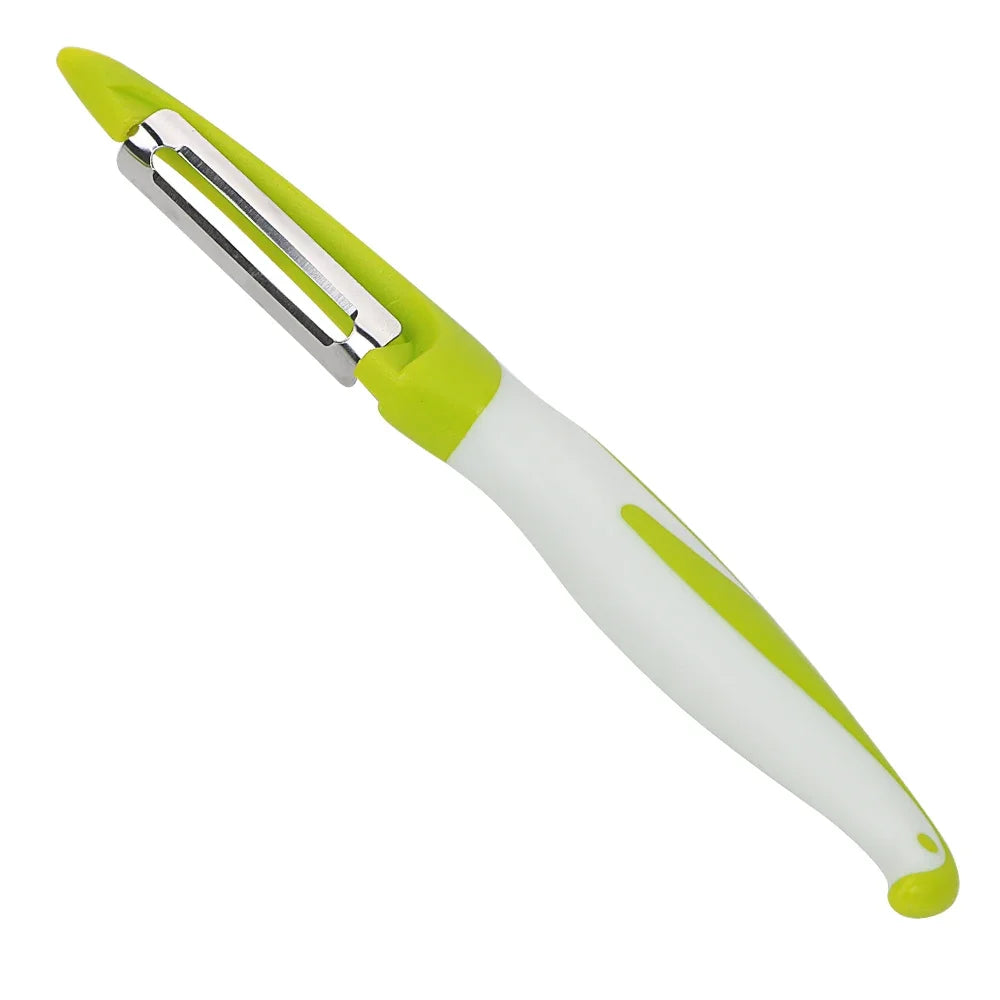 Stainless Steel Vegetable Slicer Peeler Knife - Razor Sharp Cutter for Carrot Potato Fruit Shred Zester Grater Kitchen Gadgets