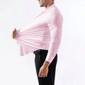 Premium Men's Ultra-Stretch Shirt - High-Quality Business Formal Long-Sleeve Shirt for Social and Casual Wear Spring 2025