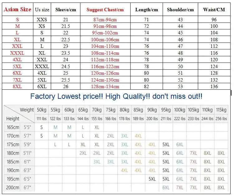 Short Sleeve For Men Shirt 100% Cotton Oxford Casual Without Pocket Solid Men's Dress Shirts Plus Size 6XL