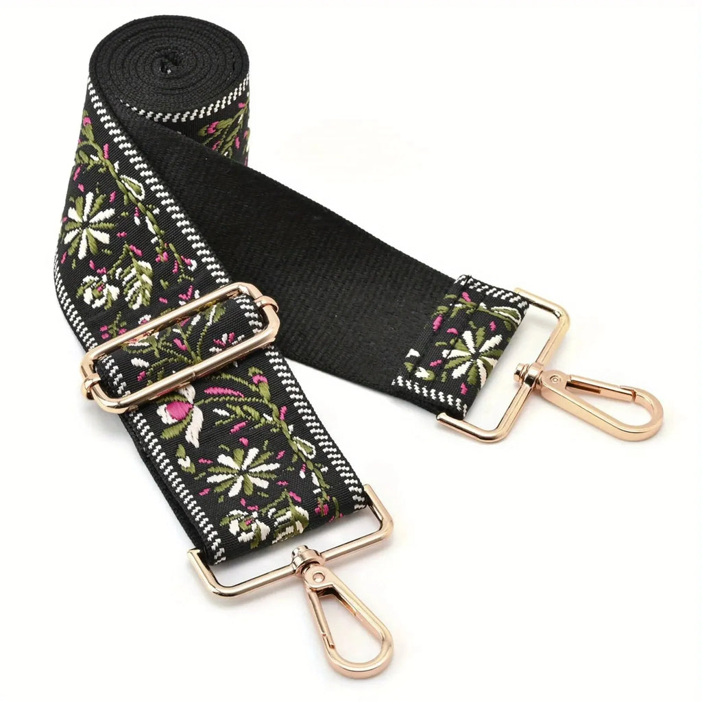 1pc Ethnic Style Purse Strap Replaceable Handbag Fanny Bag Crossbody Bag Strap Simple Adjustable Wide Strap Portable Strap