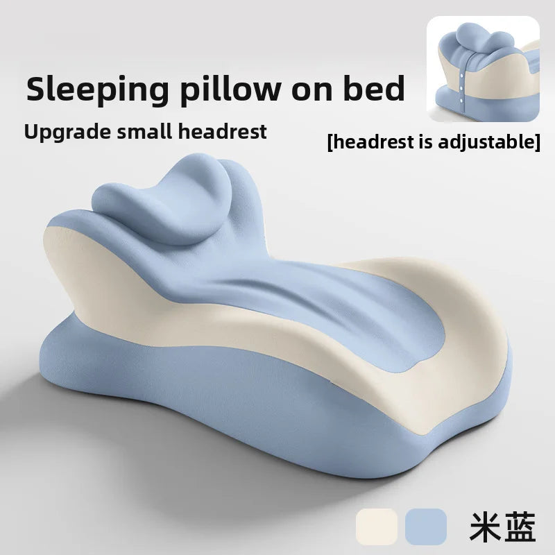 Multifunctional Memory Foam Pillow for Prone Rest, Couple Positioning Support Cushion, Bedroom Buttock Lift Pillow
