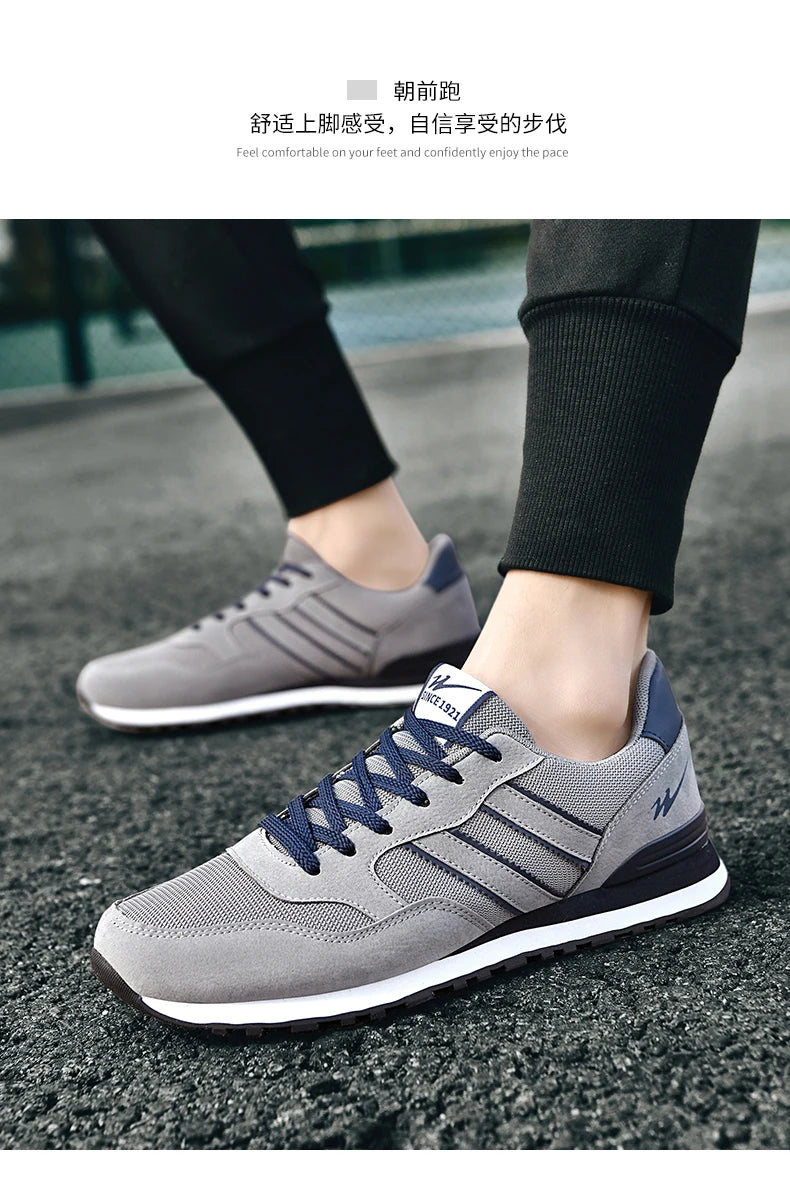 Double Star Men's Retro Running Shoes 2026 April May Breathable Mesh Casual Sneakers VintageClassicLightweightWalkingShoesforMen