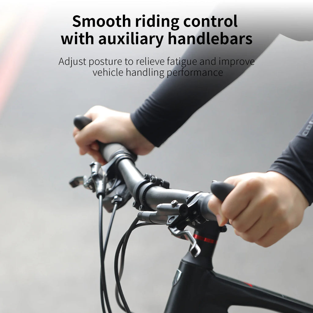 TOSUOD Bicycle Handlebar Grips Ergonomic Design Bionic Gecko Palm Texture Non-Slip Shock-Absorbing Bike Handlebar Grips Cycling Accessories