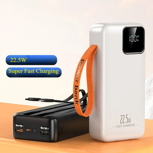 20000mAh 30000m 50000mAh Power Bank Portable  22.5W Fast Charging Portable Charger For iPhone xiaomi redmi poco Powerbank