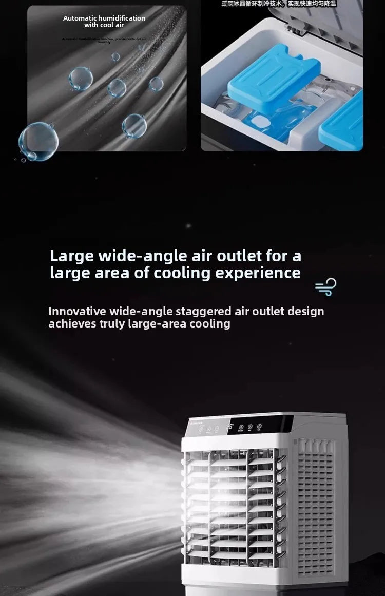 220V Chigo Cooler Fan Portable Air Conditioner Home Office Industrial Water Cooling Fan HCB1