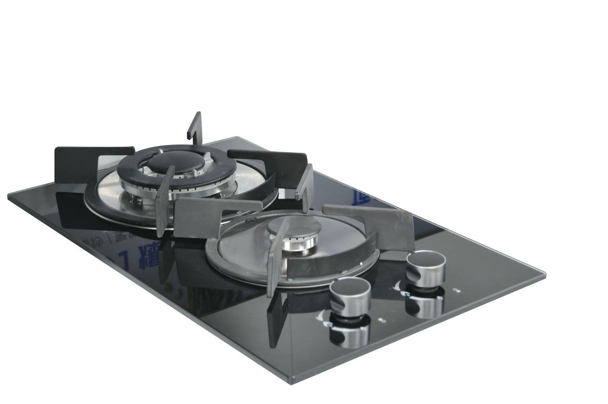 Competitive Price Grey Cook Desktop Built-in Stainless Steel Gas Cooktop Low Price Cheap Gas Hob 2 Burner Gas Stove
