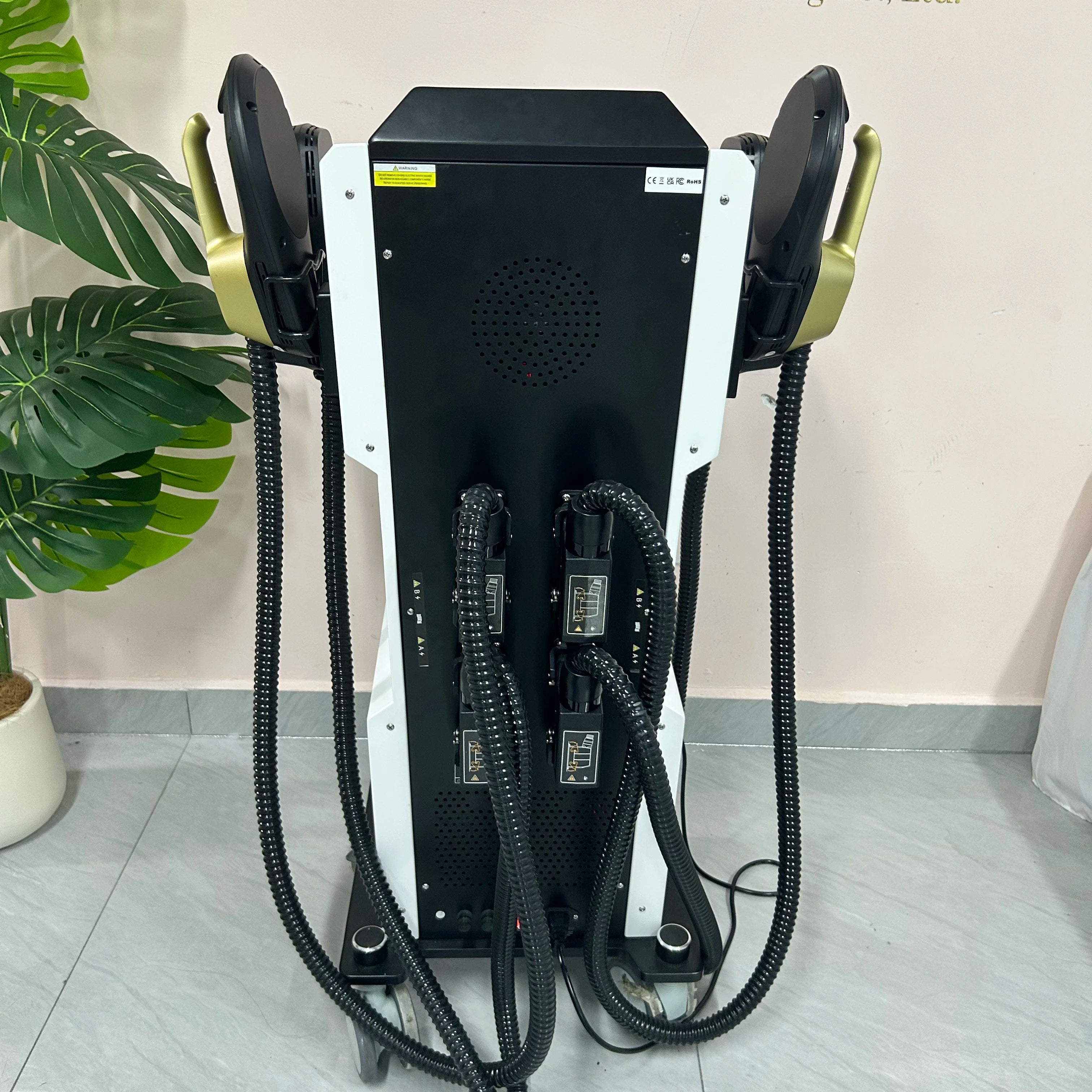 Body Sculpting Equipment EMS RF Muscle Training Machine for Professional Beauty Salon Spa Weight Loss Program MYOslim 15T 6500W