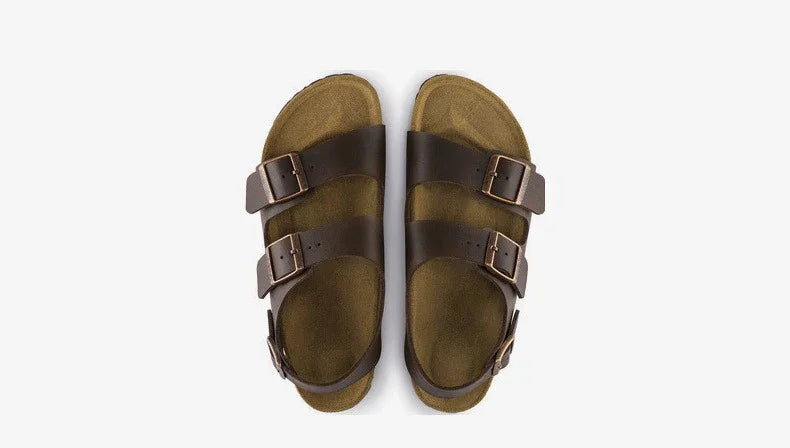 Man’s Fashion Casual Cork Sandal Breathable Comfort Summer Flip-Flops Couple Slippers Beach Muller Outdoor Anti Slip Shoes Youth