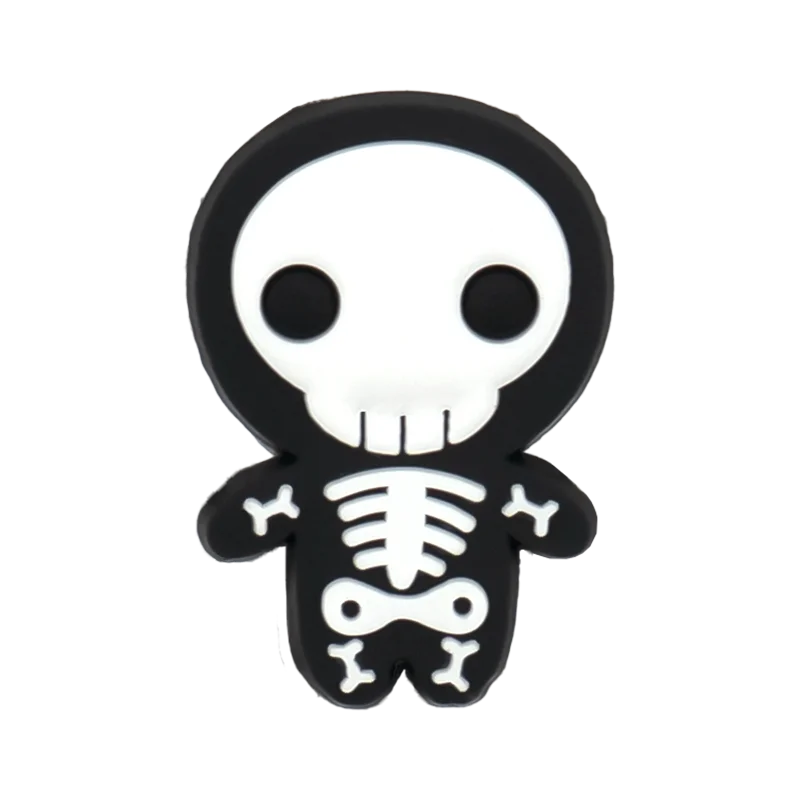 1/30pcs Halloween Shoe Charms Ghost Witch Shoe Decorations Pins for Kids Men Women Party Accessories Buckles Treat or Trick Gift