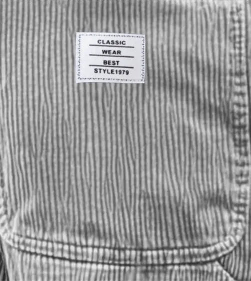 Summer New Men's Corduroy Shorts Fashion American Style Multi Pocket Straight Shorts Embroidered Logo Retro Short Pants For Men