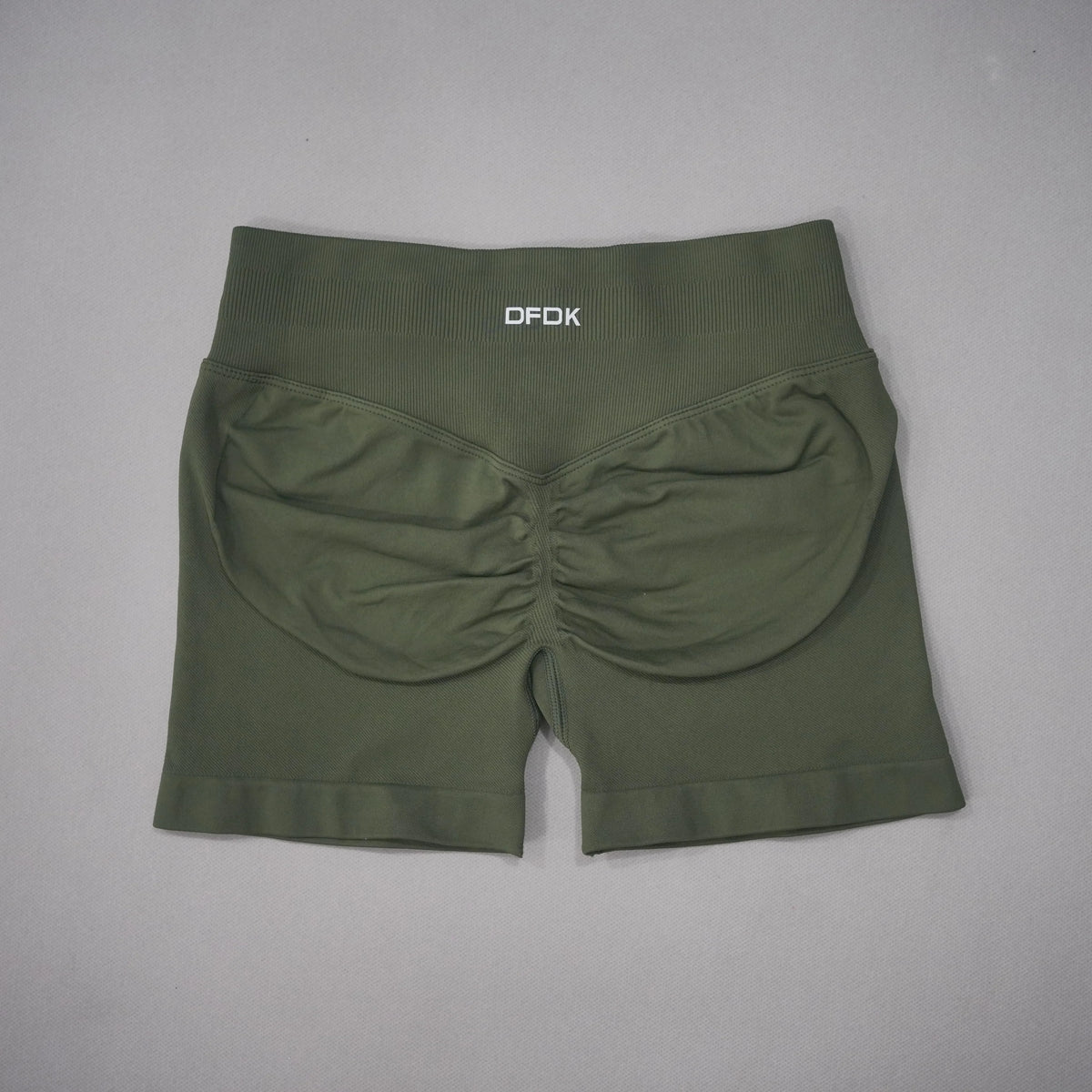 DFDK Women High Waist Yoga Shorts Scrunch Butt Lift Squat Proof Push Up Workout Shorts Gym Running Fitness Athletic Shorts