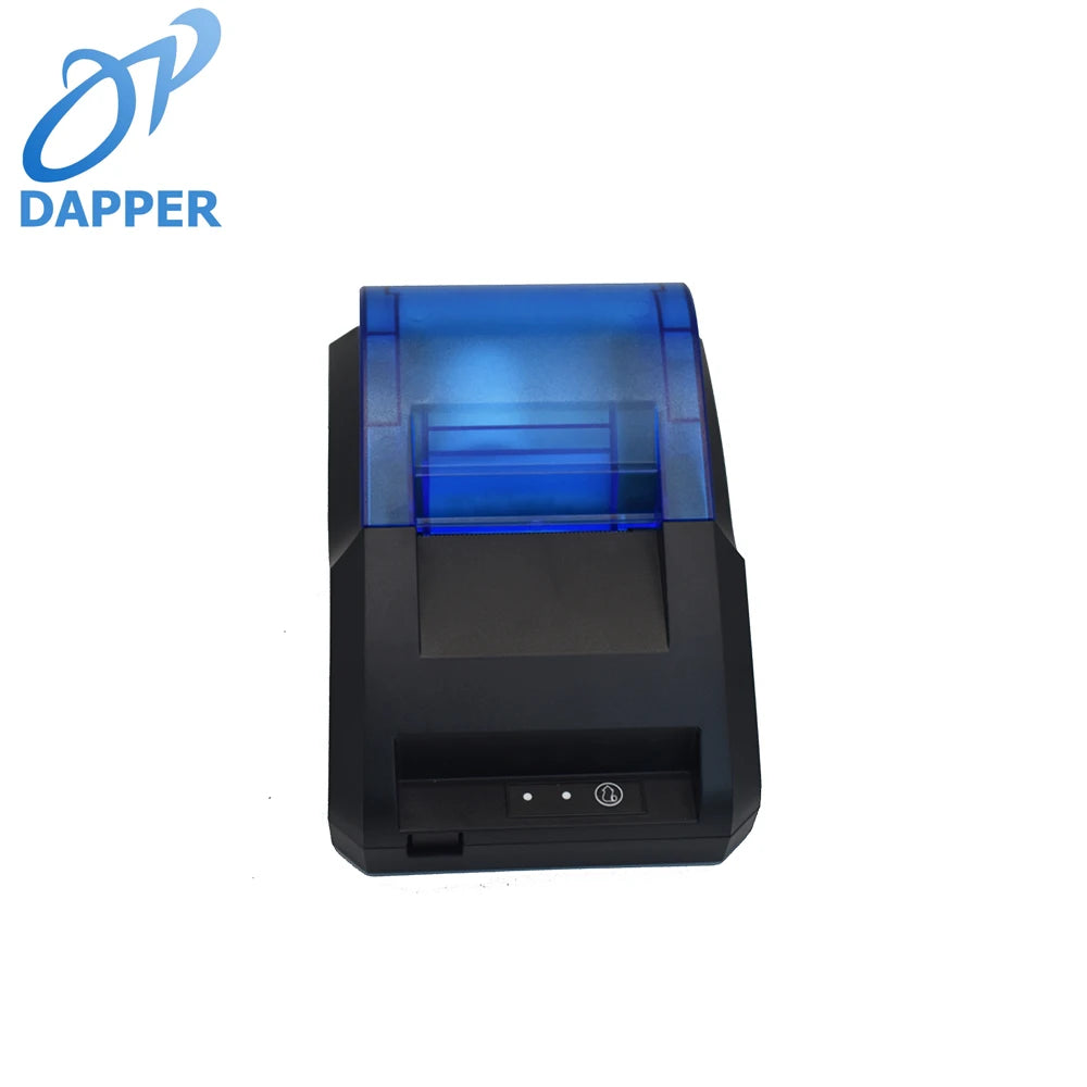 Small Desktop Thermal POS Receipt Printer for Retail Wireless Bluetooth Invoice Printing Machine with Cash Drawer