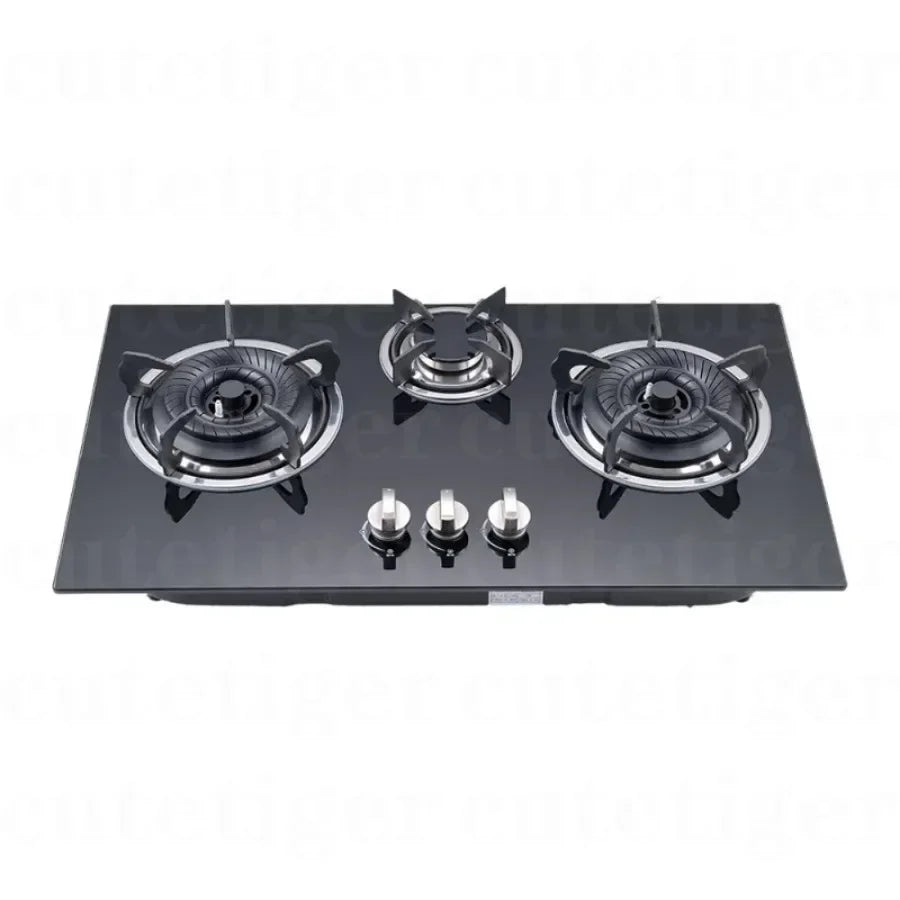 Three-cooker Cooktops Stoves Butane Gas Cooking Appliances Burner Stove Cooker