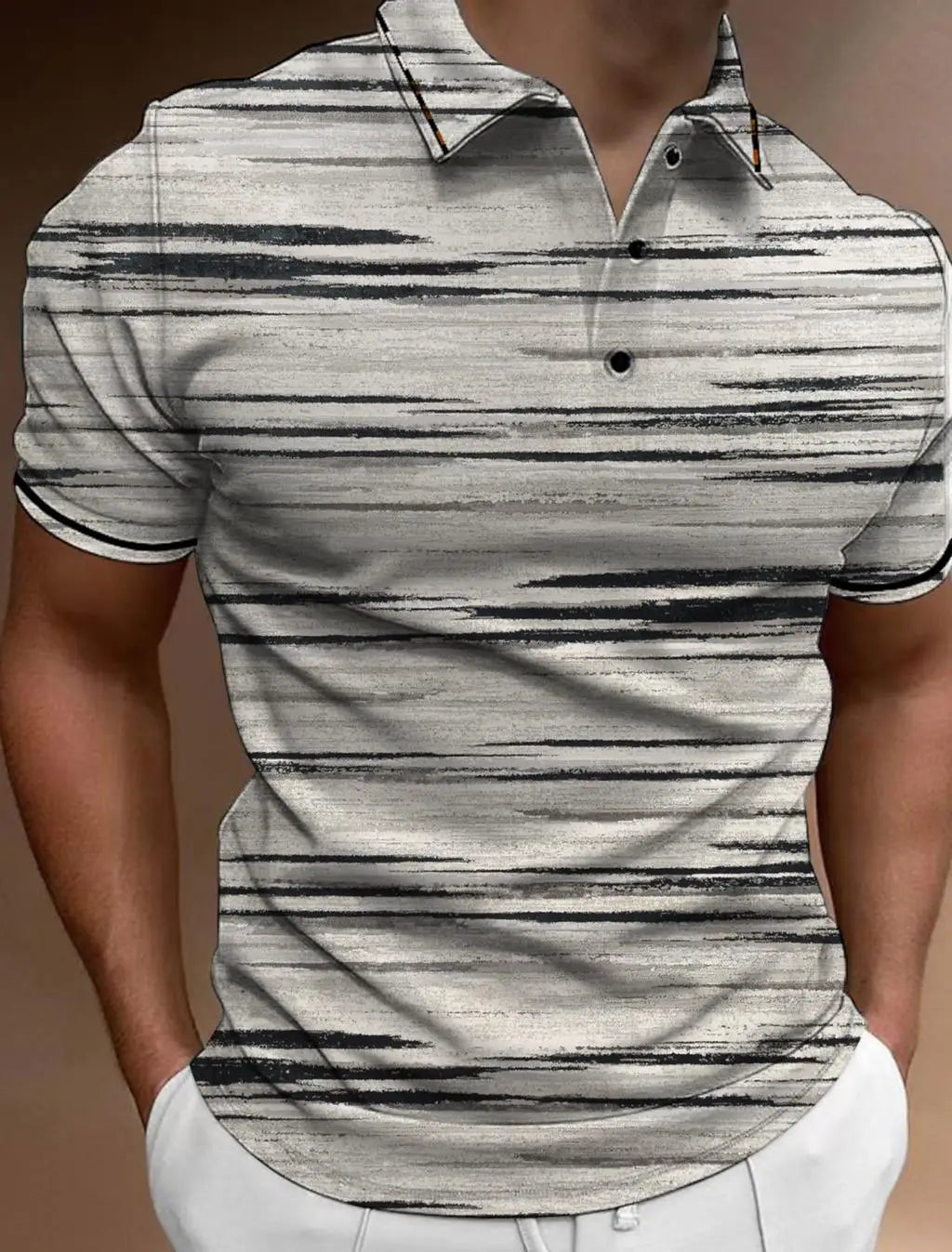 Fashion Men's Button Polo Shirts Casual Summer Short Sleeve Men Male Polo Tee Shirt Men Tops Street Mans Golf Clothing Clothes