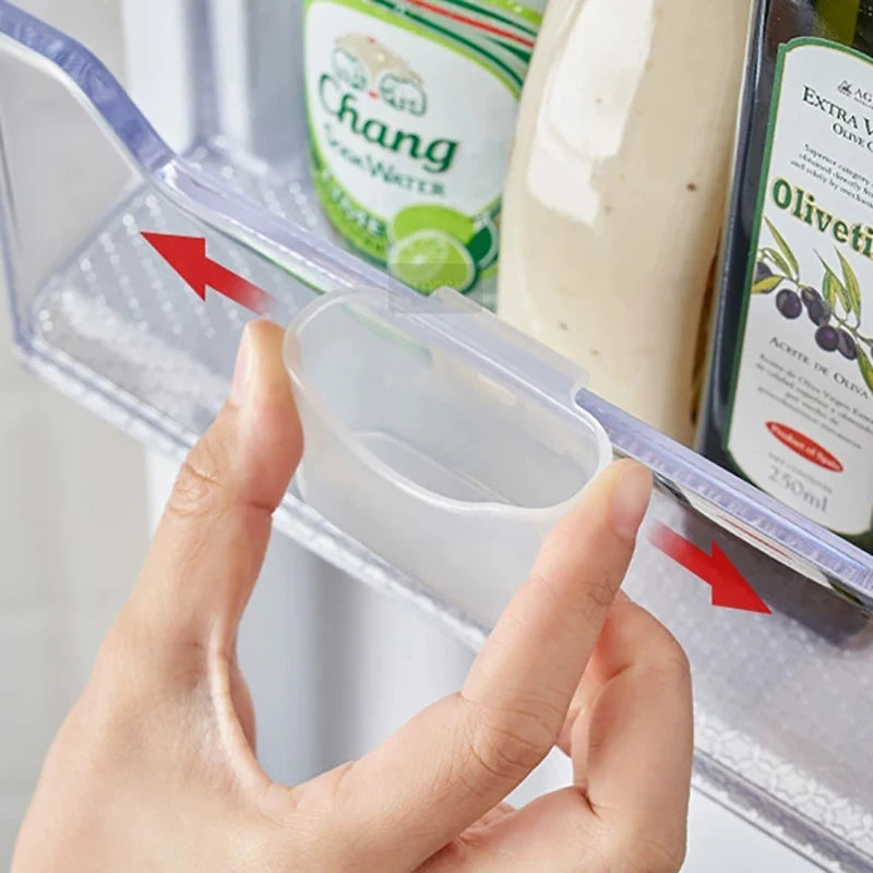 Kitchen Organizer Hanging Hooks Organizer Box Hanging Spice Bottle Small Item Organizer Clip Shelf Storage Hooks Kitchen Hooks