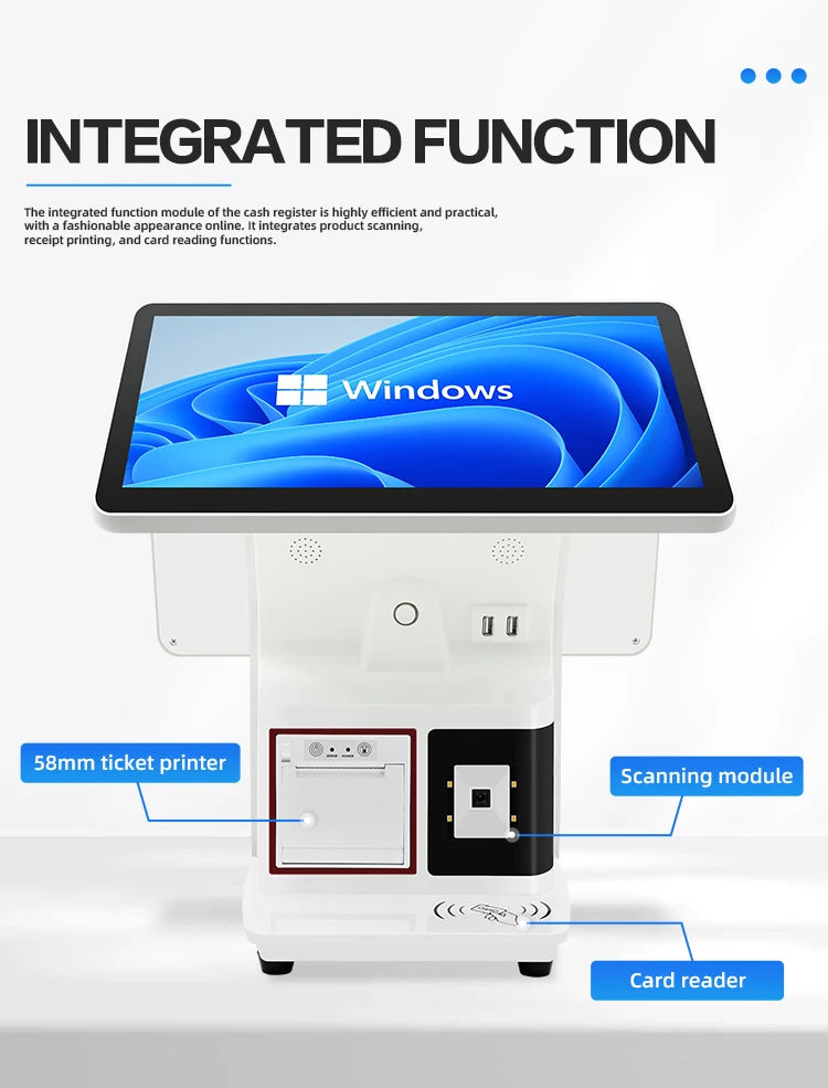 Flexy Retail POS Machine All-in-One Touch Screen Android/Linux System for Retail Businesses