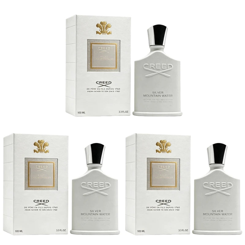Creed Silver Mountain Water Eau De Parfum Vaporizer Top 100ml Parfum Perfumy Napoleon's Water Men's Perfume