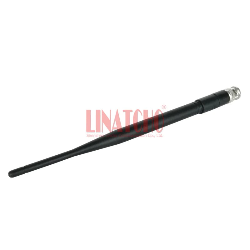 Black WIFI Router 2.4GHz 2400MHz Foldable Omni Directional BNC Male Connector Antenna