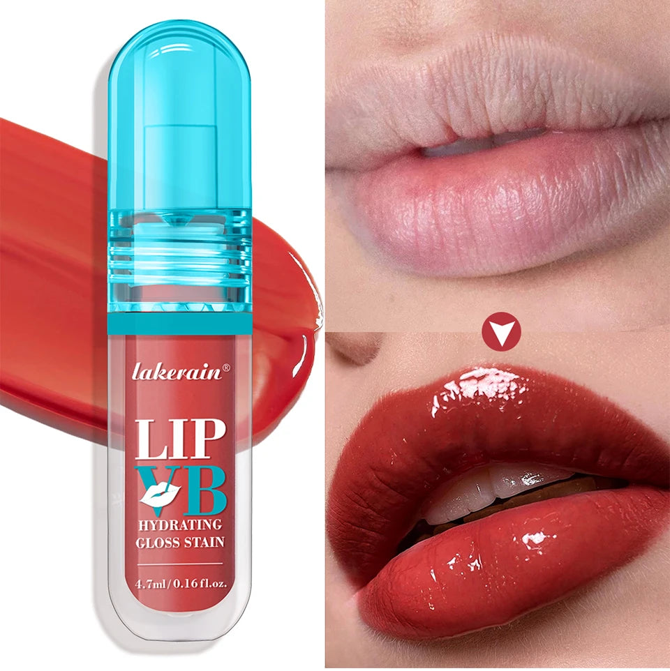Lip IV Glossy Hydrating Lip Stain Instant Shine Long Lasting Moisture Nourishes Soothes Dry Lips Suitable For All Skin Makeup