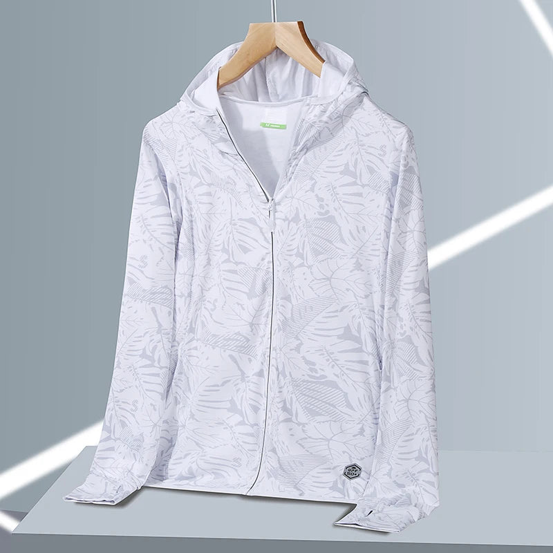 UPF45 UV Sun Protection Clothing Women's Zip Up thin Hoodie Long Sleeve Seatshirt Light Outdoor Fishing Running Hiking Jacket