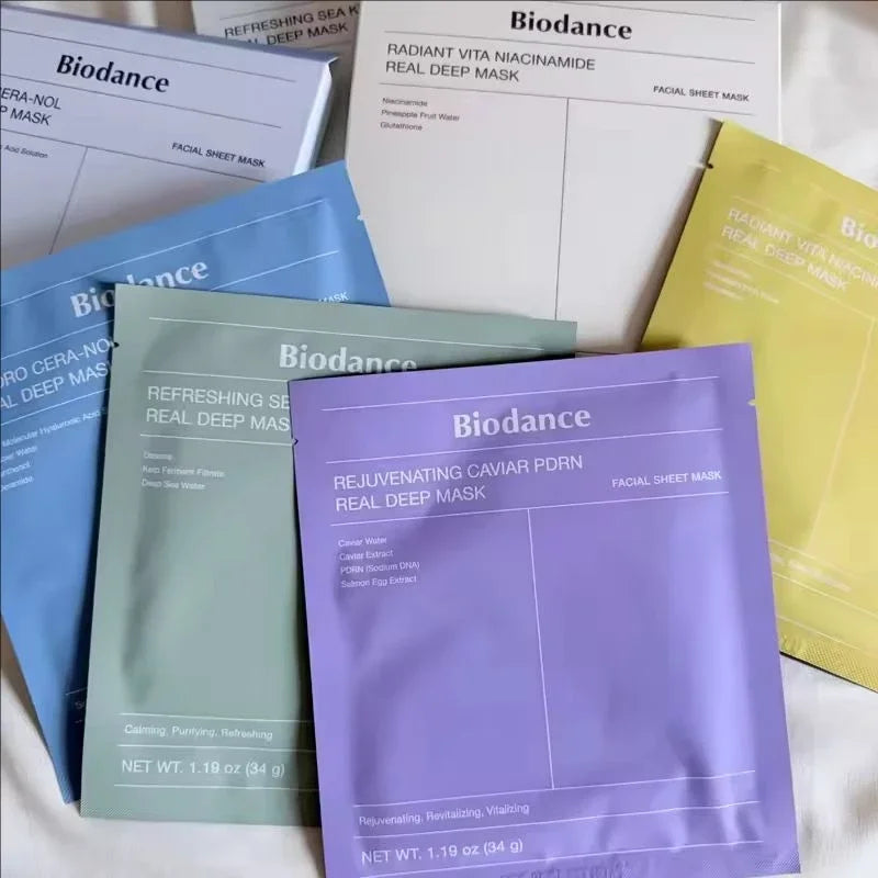 Skincare Biodance Collagen Face Mask Highly Effective Hydration Moisturize Improve Skin Elasticity Soothing Brightening Skincare