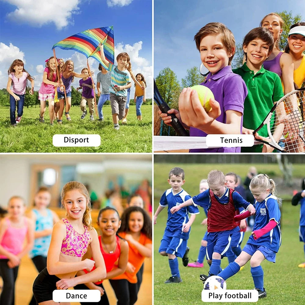 1Pcs Kids Arm Elbow Sleeve Pads 5-15 Years Children Youth Sports Compression Protective Elbow Guard for Volleyball, Basketball